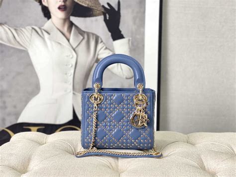 lady dior mini價錢|CHRISTIAN DIOR Lambskin Cannage Beaded .